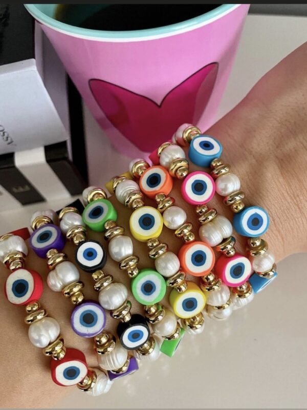 EYES PEARL BRACELET