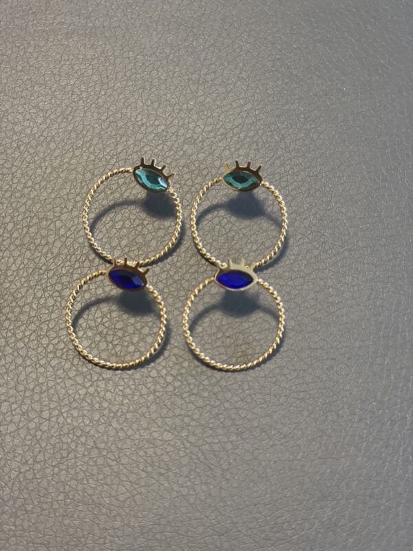 Maya eye earring